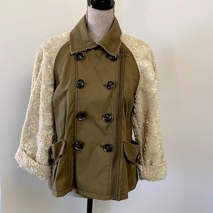 Military Short Jack with Sequence Sleeves.